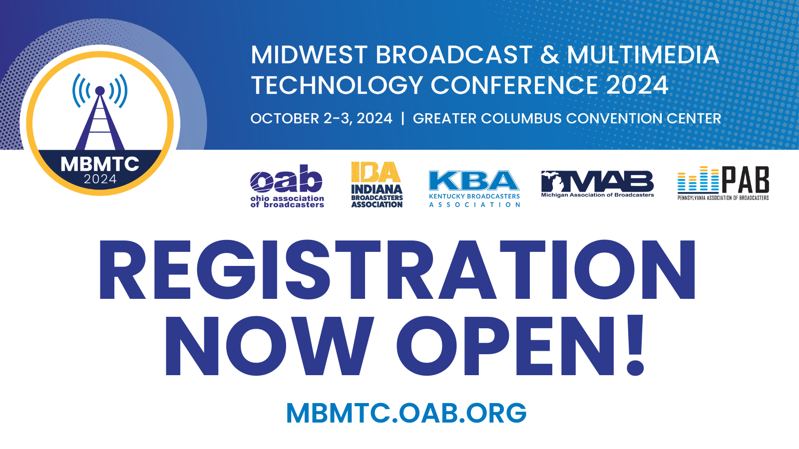 Registration is NOW OPEN for MBMTC 2024!