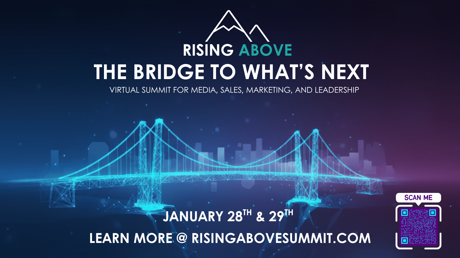 Rising Above: Virtual Training Event Jan. 28-29
